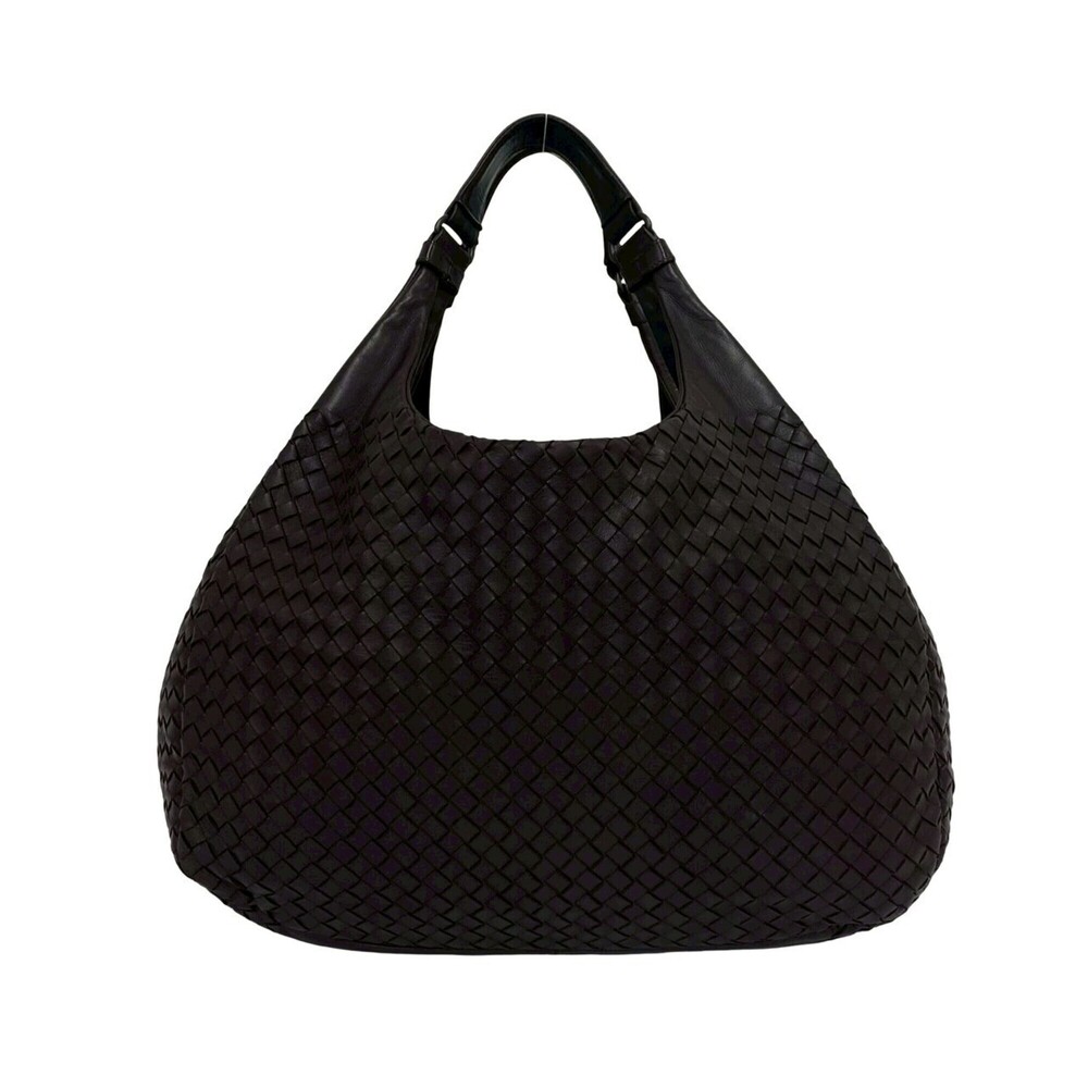 BOTTEGA VENETA Intrecciato Leather Tote Bag/Semi-Shoulder Bag, Brown, 48858